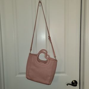Lauren Conrad Pink  heart Crossbody